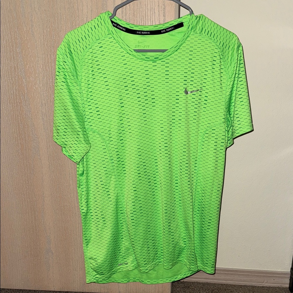 Nike Bright Green Short Sleeve Tee
